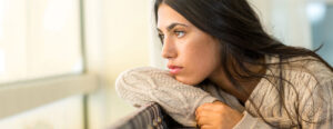 Someone thinking about about the best time to take a pregnancy test