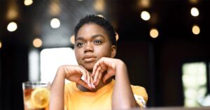 Someone thinking about abortion risks